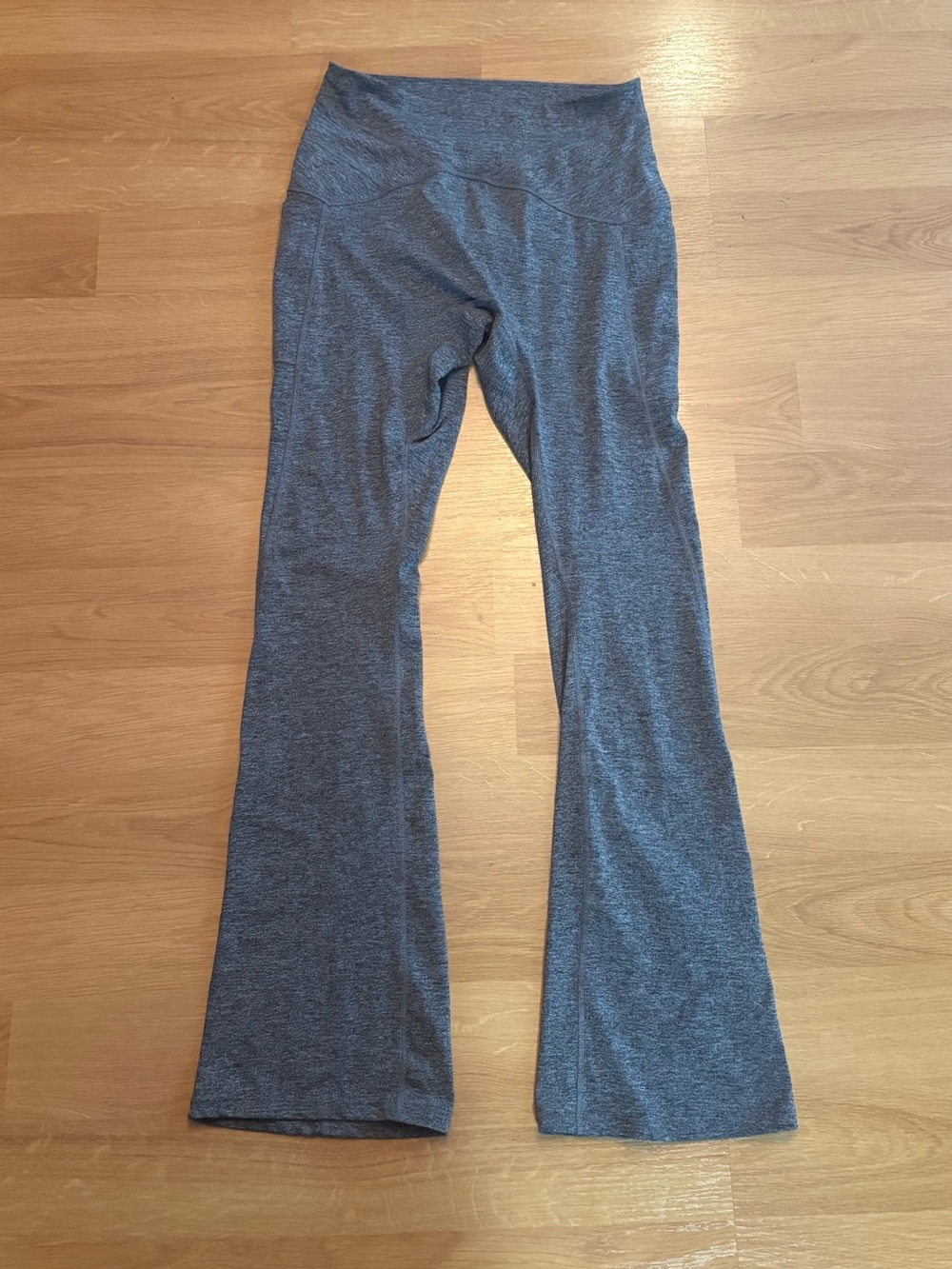 Free People Gray Flare Leggings